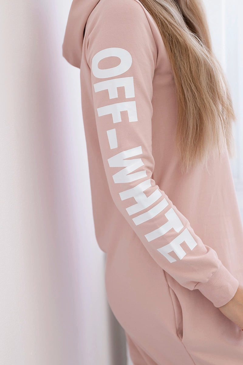 Sukienka Off White pudrowy beż , , , Moda Life Polska , 10041_4 , 62072