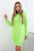 Sukienka Off White zielony neon , , , Moda Life Polska , 14690_3 , 62072