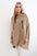 Bluza oversize z asymetrycznymi bokami camelowa , , , Moda Life Polska , 15787_3 , 0015