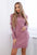 Sukienka Off White ciemny różowy , , , Moda Life Polska , 15796_3 , 62072