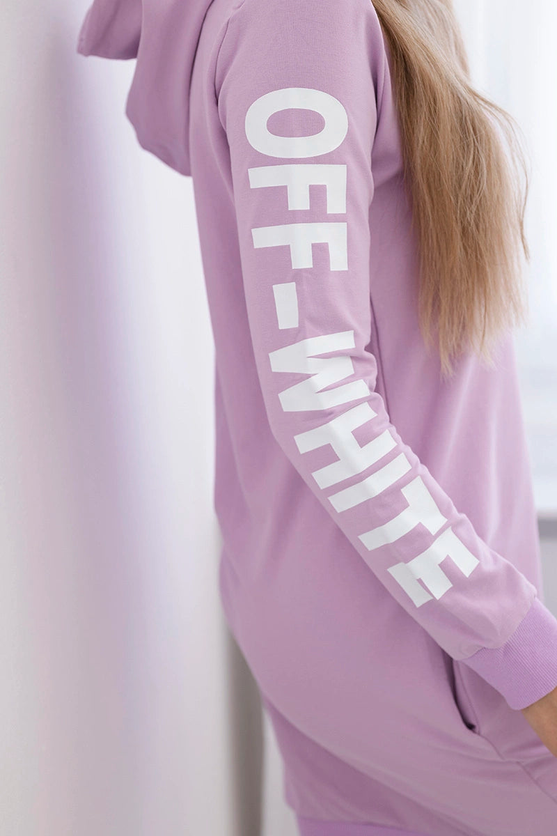 Sukienka Off White fioletowa , , , Moda Life Polska , 17379_4 , 62072