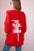 Bluza z nadrukiem "The world is yours" czerwona , , , Moda Life Polska , 18270_2 , 9117
