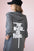 Bluza z nadrukiem "The world is yours" grafitowa , , , Moda Life Polska , 18275_4 , 9117