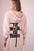 Bluza z nadrukiem "The world is yours" ciemny pudrowy róż , , , Moda Life Polska , 18276_4 , 9117