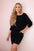 Sukienka wiązana w talii czarna , , , Moda Life Polska , 21433_3 , 9357