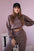 Komplet ocieplany z krótką bluzą mocca , , , Moda Life Polska , 21669_4 , 69416