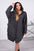 Bluza ocieplana oversize , Grafitowy Uniwersalny , Bluzy , TR , 21790 , 9383 Bluzy Discount-30 Odzież Damska Rabat20 Wszystkie Produkty