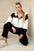 Komplet prążkowany welur bluza + spodnie , Czarny uniwersalny , Komplety , IT , 29855_3_49a75cde-51fb-4607-bb35-86399984772a , 6650 Komplety Odzież Damska Wszystkie Produkty