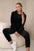 Komplet welurowy bluza kangurka + spodnie , czarny uniwersalny , Komplety , IT , 29952_3_578f2403-a4d8-4848-aa2e-ec22db9493a7 , 5629Q Komplety Odzież Damska Wszystkie Produkty