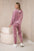 Komplet welurowy bluza kangurka + spodnie , ciemny różowy uniwersalny , Komplety , IT , 29981_2_66efc62d-f8d9-41b6-8518-e2cfc0d54d89 , 5629Q Komplety Odzież Damska Wszystkie Produkty