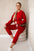 Komplet bluza + spodnie masełko , czerwony uniwersalny , Komplety , IT , 30131_4_e113e8e4-eb76-41db-8504-bd58abf69266 , 7065P Komplety Odzież Damska Wszystkie Produkty