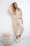 Komplet z wiskozy Amour bluza + spodnie ciemny beżowy , , , Moda Life Polska , 30254_1 , 7138