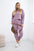 Komplet z wiskozy Amour bluza + spodnie ciemny różowy , , , Moda Life Polska , 30256_1 , 7138