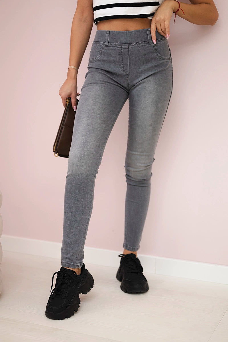 Spodnie jeansowe grafitowe , , , Moda Life Polska , 30476_3 , 2222P