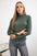 Bluzka z ozdobnymi cyrkoniami khaki , , , Moda Life Polska , 30578_4 , ART15368