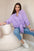 Koszula bawełniana muślinowa oversize fioletowa , , , Moda Life Polska , 31065_4 , ART208