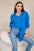Koszula bawełniana muślinowa oversize turkusowa , , , Moda Life Polska , 31068_3 , ART208