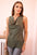 Bluzka damska satynowa z dekoltem wodnym – elegancki fason khaki , , , Moda Life Polska , 31804_2 , 7691