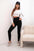 Legginsy damskie modelujące z wysokim stanem czarne , , , Moda Life Polska , 32017_1 , H01