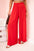 Spodnie damskie szerokie z gumką w pasie czerwone , , , Moda Life Polska , 32040_2 , 3180