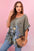 Koszula damska bawełniana w motyle i kwiaty , Khaki uniwersalny , Bluzki , IT , 32552_1 , ART10739-1 Bluzki Moda Włoska Nowości Odzież Damska wiosna Wszystkie Produkty