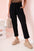 Spodnie damskie z wysokim stanem cargo czarne , , , Moda Life Polska , 32741_1 , 69387