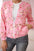 Bluza damska w kwiaty na zamek różowa , , , Moda Life Polska , 32783_1 , 66634