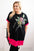 Bluzka damska Plus Size z kwiatowym wzorem i ozdobnymi perełkami fuksja , , , Moda Life Polska , 33012_1 , 1661