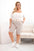 Spodenki damskie bawełniane Plus Size z paskiem , Ciemno beżowe , Spodenki , IT , 33106_1 , ART52231 Moda Włoska Nowości Odzież Damska plussize Spodenki Wszystkie Produkty