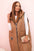 Kamizelka damska pikowana Plus Size z kapturem zapinana na zamek , Camelowa uniwersalny , Narzutki , IT , 33701_1 , 5393 Moda Włoska Narzutki Nowości Odzież Damska Wszystkie Produkty