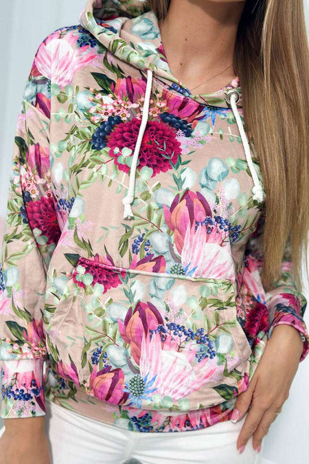 Bluza welurowa z kapturem , Beżowy Uniwersalny , Bluzy , TR , pol-pl-Bluza-welurowa-z-kapturem-bezowa-25805-3-_4 , 68638 Bluzy Discount-30 Nowości Odzież Damska Rabat20 Wszystkie Produkty