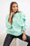 Bluza bawełniana ocieplana z duża kokardą , Miętowy Uniwersalny , Bluzy , TR , pol_pl_Bluza-bawelniana-ocieplana-z-duza-kokarda-mietowa_1 , 9797 Bluzy Discount-30 Jesien Nowości Odzież Damska Rabat20 Wszystkie Produkty