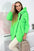 Bluza z krótkim suwakiem , Zielony Neon Uniwersalny , Bluzy , TR , pol_pl_Bluza-z-krotkim-suwakiem-zielony-neon-21195_12 , 9110 Bluzy Discount-30 Odzież Damska Polecane Rabat20 Wszystkie Produkty