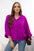 Bluzka oversize zapinana na guziki , Ciemny Fioletowy Uniwersalny , Bluzki , IT , pol_pl_Bluzka-oversize-zapinana-na-guziki-ciemno-fioletowa-28215_1 , Bluzki Discount-30-c IT-18 Jesien Moda Włoska Nowości Odzież Damska Rabat20 Wszystkie Produkty