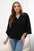 Bluzka oversize zapinana na guziki , Czarny Uniwersalny , Bluzki , IT , pol_pl_Bluzka-oversize-zapinana-na-guziki-czarna-28226_1 , Bluzki Discount-30-c IT-18 Jesien Moda Włoska Nowości Odzież Damska Rabat20 Wszystkie Produkty