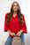 Bluzka oversize zapinana na guziki , Czerwony Uniwersalny , Bluzki , IT , pol_pl_Bluzka-oversize-zapinana-na-guziki-czerwona-28216_1 , Bluzki Discount-30-c IT-18 Jesien Moda Włoska Nowości Odzież Damska Rabat20 Wszystkie Produkty