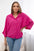 Bluzka oversize zapinana na guziki , Fuksja Uniwersalny , Bluzki , IT , pol_pl_Bluzka-oversize-zapinana-na-guziki-fuksja-28227_1 , Bluzki Discount-30-c IT-18 Jesien Moda Włoska Nowości Odzież Damska Rabat20 Wszystkie Produkty