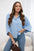 Bluzka oversize zapinana na guziki , Niebieski Uniwersalny , Bluzki , IT , pol_pl_Bluzka-oversize-zapinana-na-guziki-niebieska-28218_1 , Bluzki Discount-30-c IT-18 Jesien Moda Włoska Nowości Odzież Damska Rabat20 Wszystkie Produkty