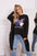 Bluzka z nadrukiem oversize , Czarny Uniwersalny , Bluzki , TR , pol_pl_Bluzka-z-nadrukiem-oversize-czarna-21718_2 , 69402 Bluzki Discount-30 Odzież Damska Polecane Rabat20 Wszystkie Produkty