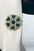 Broszka Kwiat XZ459-193 , Turkusowy , Broszki , IT , pol_pl_Broszka-Kwiat-XZ459-193-turkusowa-25409_1 , Biżuteria Broszki Discount-30 Rabat20 Wszystkie Produkty XZ459-193