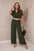 Kombinezon z ozdobnym paskiem w talii , Khaki Uniwersalny , kombinezon , IT , pol_pl_Kombinezon-z-ozdobnym-paskiem-w-talii-khaki-27732_1 , 5877 barter Discount-30 kombinezon Moda Włoska Nowości Odzież Damska Rabat20 wiosna Wszystkie Produkty