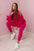 Komplet bluzy z kokardą na rękawach i legginsów , Fuksja Uniwersalny , Komplety , TR , pol_pl_Komplet-bluzy-z-kokarda-na-rekawach-i-legginsow-fuksja-28494_1 , 9801 Jesien Komplety Odzież Damska Rabat20 Wszystkie Produkty