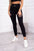 Legginsy prążkowane , Czarny Uniwersalny , Spodnie , TR , pol_pl_Legginsy-prazkowane-czarne-23922_1 , 9429 Discount-30 Odzież Damska Rabat20 Spodnie Wszystkie Produkty