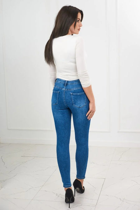 Spodnie jeansowe skinny klasyczne , Jeansowy , Spodnie , IT , pol_pl_Spodnie-jeansowe-skinny-klasyczne-27370_5 , Discount-30 FA8837 Moda Włoska Nowości Odzież Damska Rabat20 Spodnie Wszystkie Produkty
