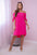 Sukienka wiązana na rękawach , Różowy Uniwersalny , Sukienki , IT , pol_pl_Sukienka-wiazana-na-rekawach-rozowa-24150_1 , 3320 Discount-30 Moda Włoska Nowości Odzież Damska Rabat20 Sukienki sukienkihiszpanki Wszystkie Produkty