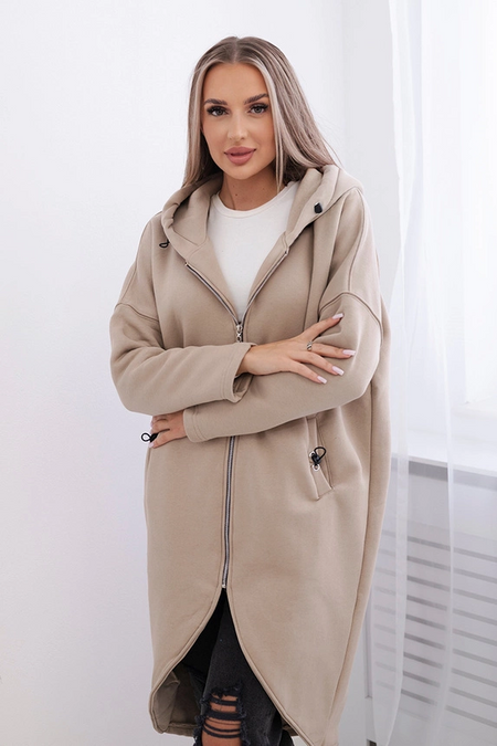 Bluza ocieplana długa , Jasny Beżowy Uniwersalny , Bluzy , TR , pol_pm_Bluza-ocieplana-dluga-jas , 9313 barter Bluzy Discount-30 Live 15.11.2023 Odzież Damska Polecane Rabat20 Wszystkie Produkty