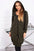 Bluza ocieplana długa z kapturem , Khaki Uniwersalny , Sukienki , IT , pol_pm_Bluza-ocieplana-dluga-z-kapturem-khaki-23736_1 , 9302 Jesien Komplety Nowości Odzież Damska Wszystkie Produkty