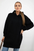 Bluza ocieplana z haftowanym napisem oversize , Czarna uniwersalny , Bluzy , TR , pol_pm_Bluza-ocieplana-z-haftowa_3 , 9310 Bluzy Jesien Odzież Damska Wszystkie Produkty