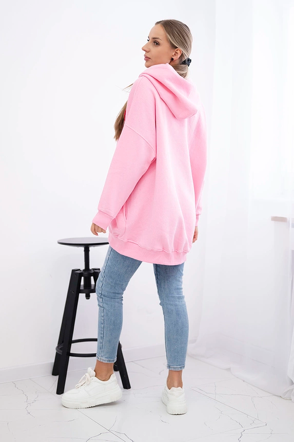 Bluza ocieplana z motywem truskawek , Różowy Jasny Uniwersalny , Bluzy , TR , pol_pm_Bluza-ocieplana-z-motywem_6 , 9629 Bluzy Discount-30 Live 15.11.2023 Odzież Damska Rabat20 Wszystkie Produkty