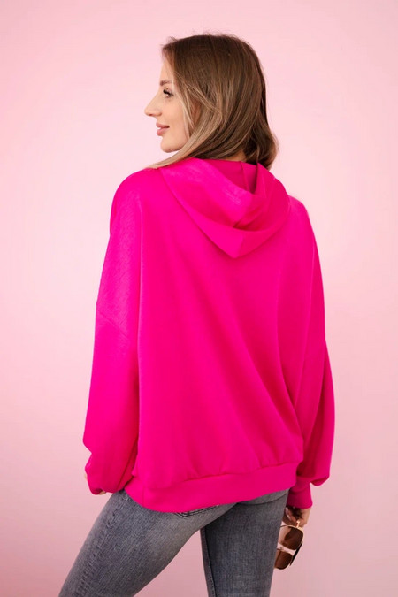 Bluza z kapturem masełko , Fuksja uniwersalny , Bluzy , IT , pol_pm_Bluza-z-kapturem-maselko_1_9d769ea9-095b-41cf-9c37-002ea06b5611 , 7273 Bluzy Nowości Odzież Damska Wszystkie Produkty